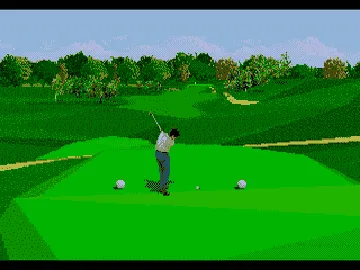 PGA Tour 96 (USA, Europe) screen shot game playing